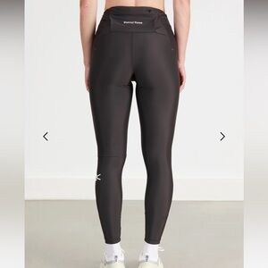 District Vision Pocketed Legging Slate Brown Medium